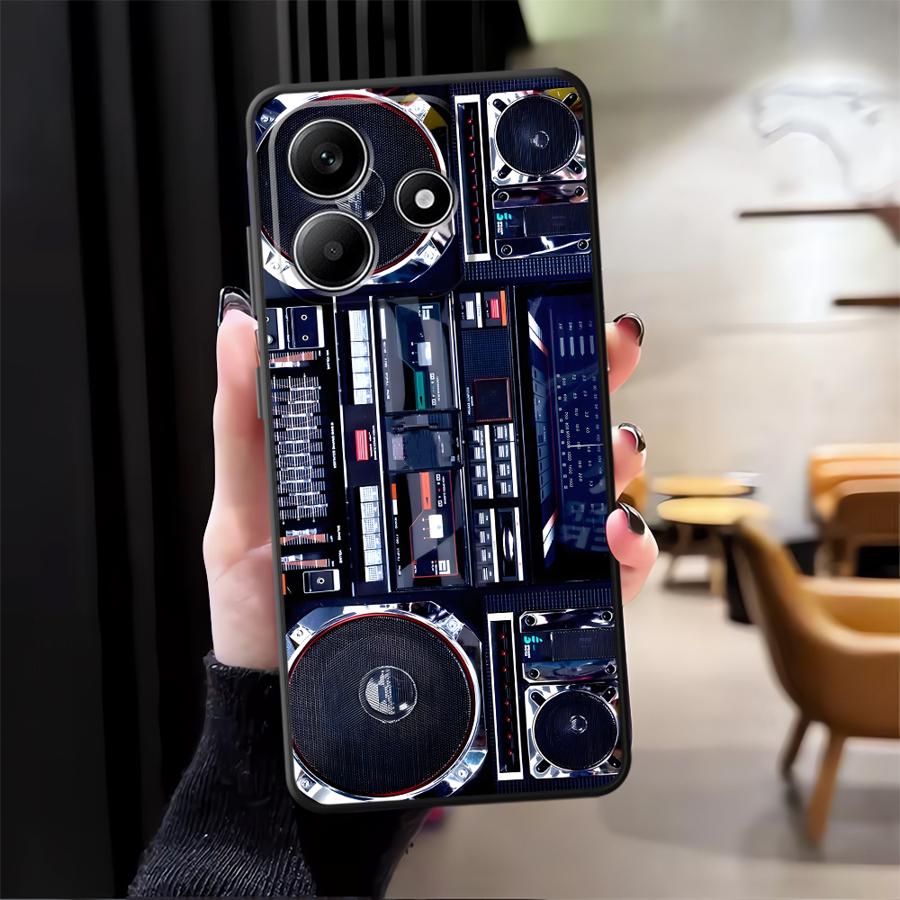 Чехол-рекордер для Xiaomi Redmi Note 14 12C 13C A1 A3 13 Pro Plus 12 11 14C 10 9 8 7 A4 A5 K80 Чехол для телефона K40 A2 A1