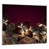 PANEL SZKLANY DO KUCHNI 65x60 Orchidea
