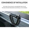 4PCS V-Ring Truck Bed Tie Downs with Screw Fitting Set,Heavy Duty Trailer Tie Down Anchor with 1000 Lbs Capacity,Replacement for Truck Bed Hooks Fits