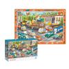 Puzzle Obserwacyjne "Na Drodze" 80 Elementów Układanka Środki Transportu 300370
