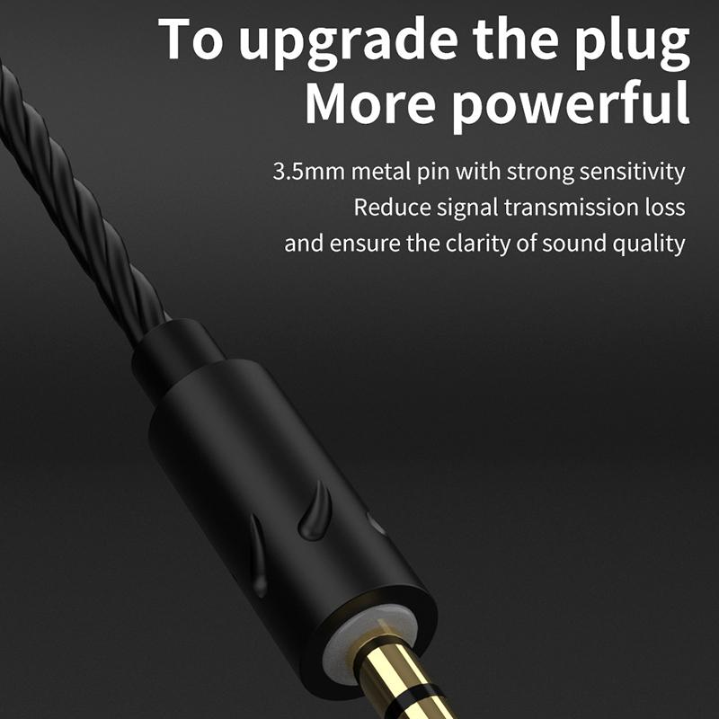 AK6 Max съемные проводные наушники динамические наушники с микрофоном медный драйвер Hifi сабвуфер наушники спортивная музыка игровая гарнитура