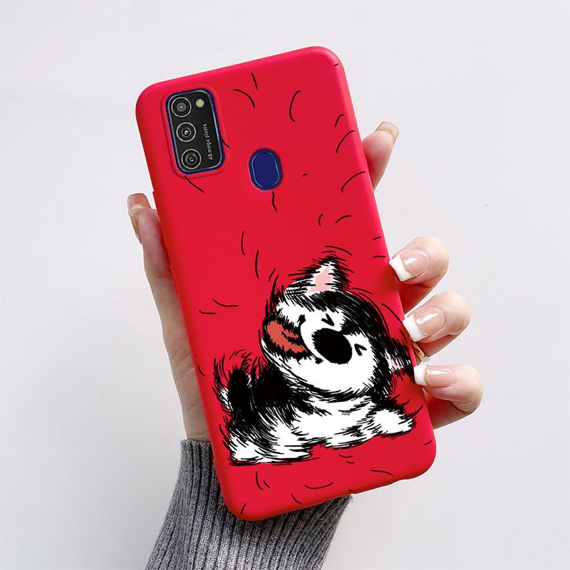 Для Samsung Galaxy M21 M30S M31 M31s Чехол Мягкий Силиконовый Задняя Крышка Телефона Для Samsung M31 M31S M30s M21 M 30 s Чехол Мультяшный Funda