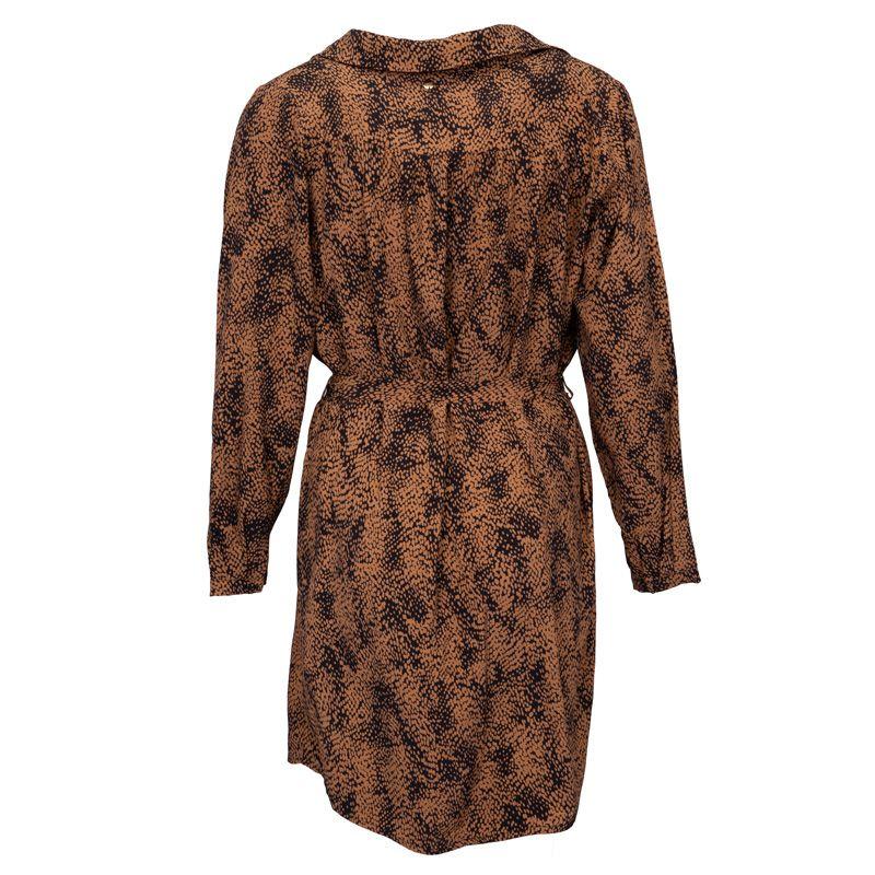 Yelena Skirt with Black and Red Flower Print for Women DEELUXE 74