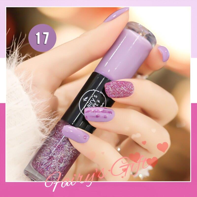 Двойной лак для ногтей быстро сохнущий