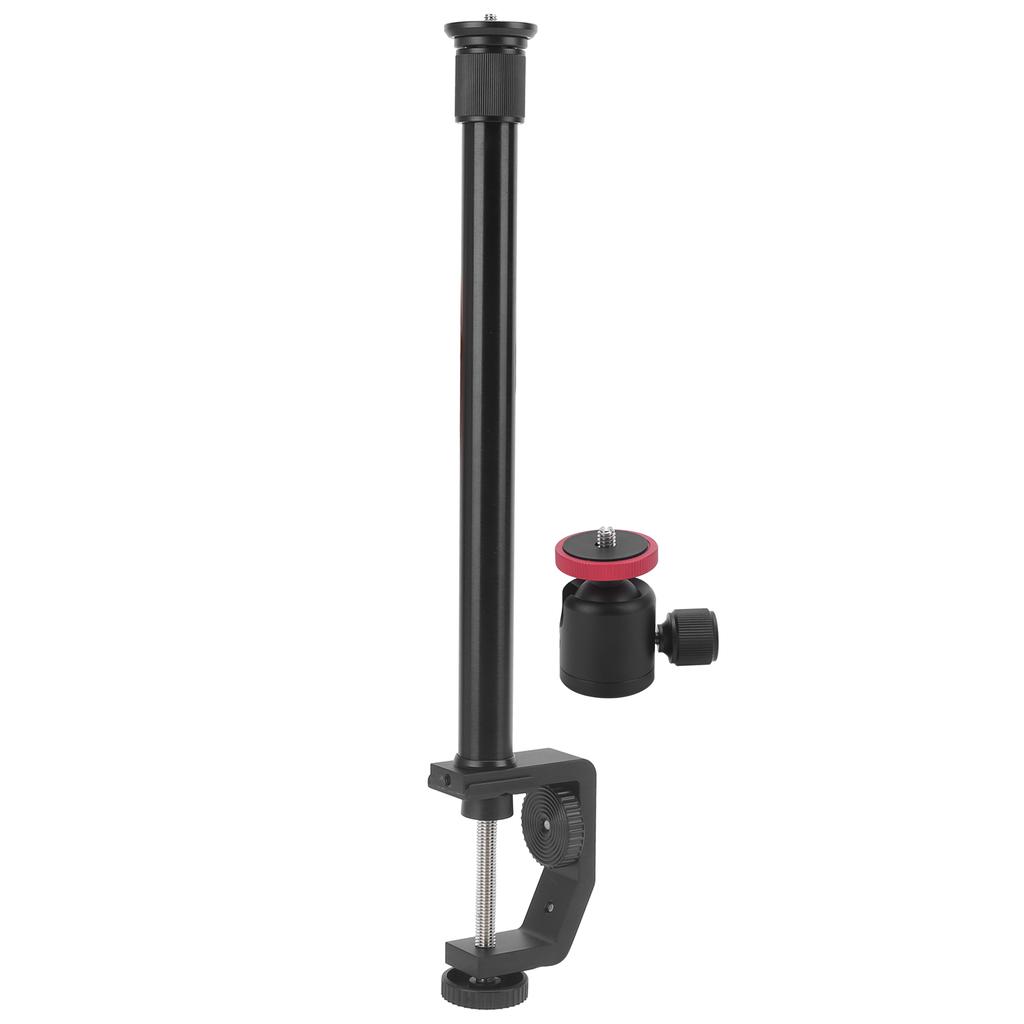 Настольный регулируемый держатель с зажимом C, заполняющий свет, 14-дюймовая винтовая подставка из сплава с шаровой головкой, набор подставок