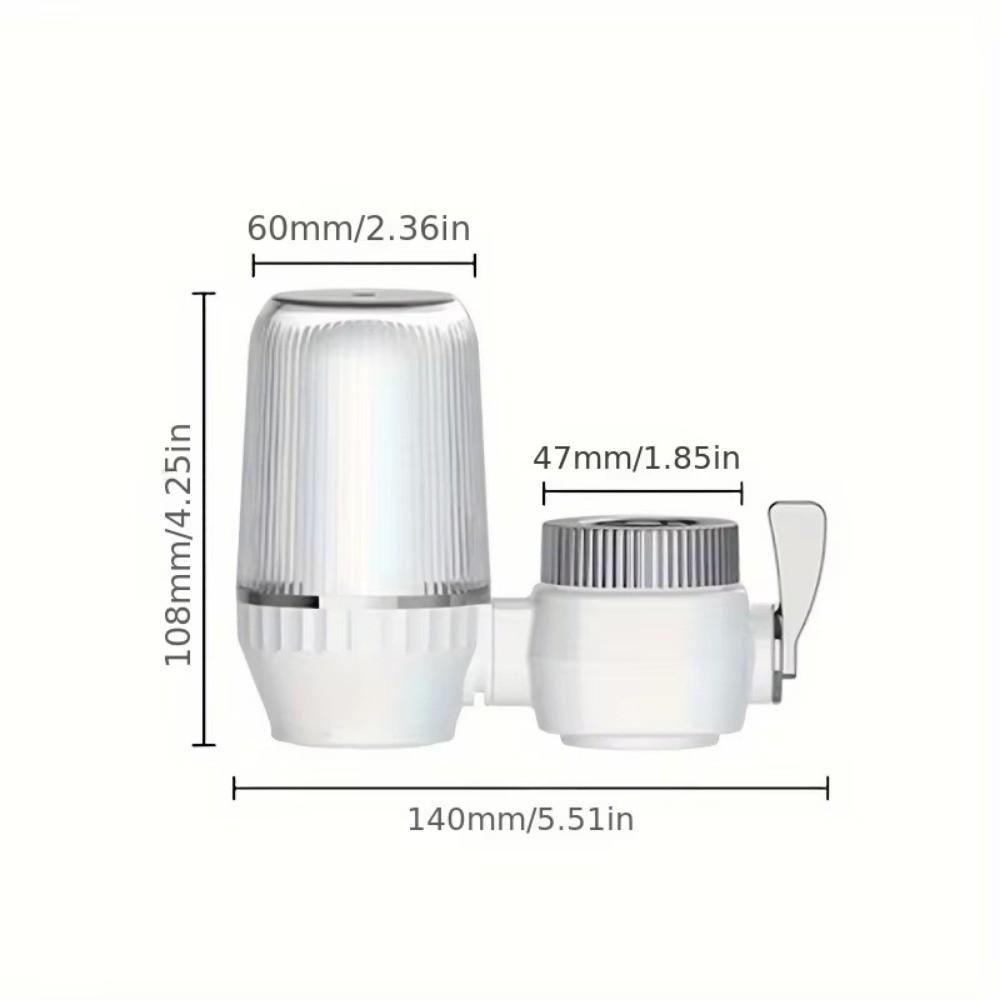 Splash-proof Kitchen Tap Purifier Ceramic Water Purifier  For Clean Drinking Water