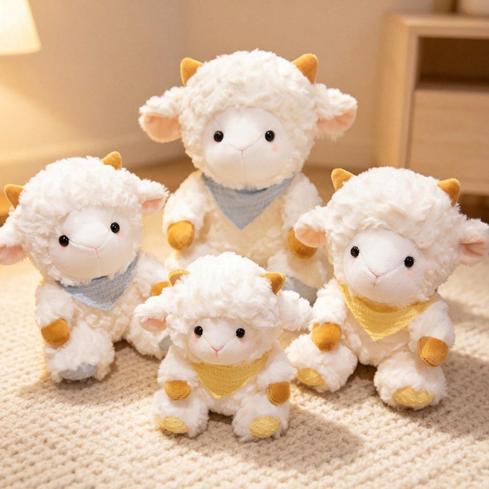Plush Plush Sheep Toy Sheep Plush Figure Cute Soft Puppet Girls Gift