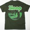 SLEEP Band DOPESMOKER Хлопок Плотный Зеленый Все Размеры Футболка Для Мужчин SE432 Унисекс Футболка