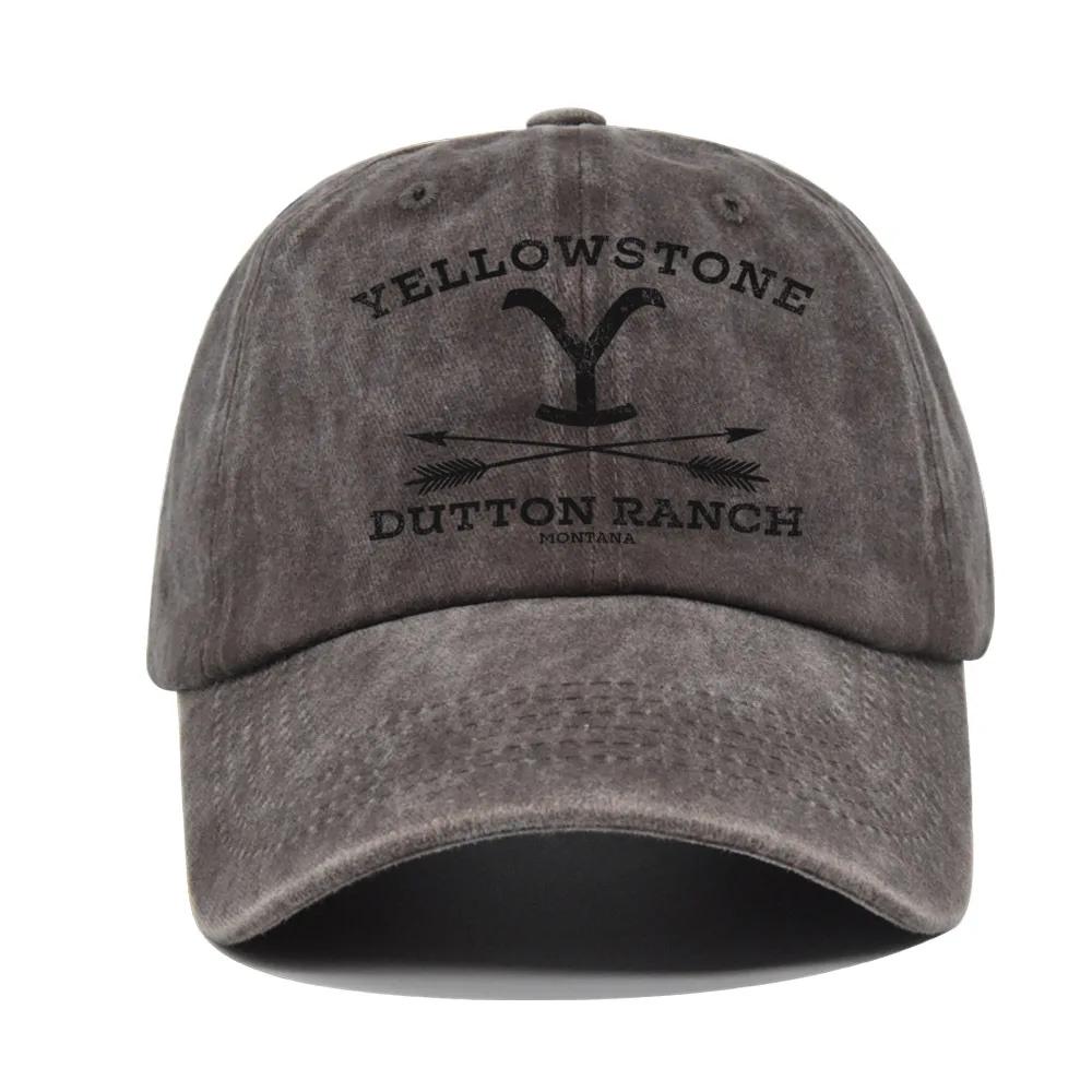 Бейсболка Snapback Hat YELLOWSTONE Sun Hat Весна Осень Бейсболка Спорт Хип-хоп Кепка Приталенная Кепка Шляпы для Мужчин Женщин