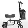 Elderly Four Wheel Knee Scooter Elderly Ankle Injuries Mobility Scooter Foldable Assistive Walking Cart