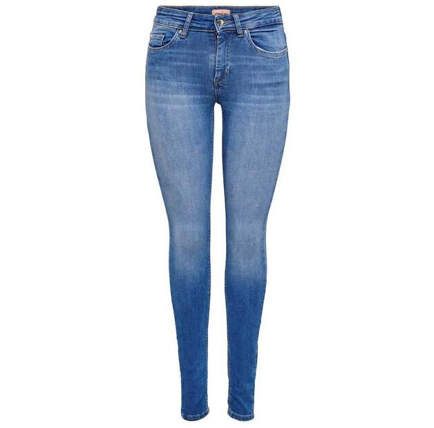 Only Blush Life Mid Waist Skinny джинсы