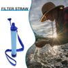 Mini Mini Water Filter Straw Purifier Drinking Water Filtering Straw  Hiking