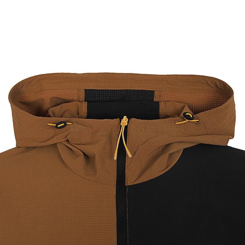 Adidas Свободная куртка с логотипом Color Block Мужская куртка Коричневый Черный Серый JI9816