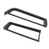 2 Pcs Air Conditioner Outlet Vent Cover Carbon Fiber Style AC Air Conditioning Trim Replacement for