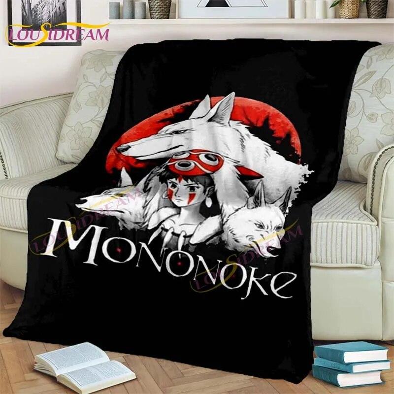 Одеяло в стиле аниме «Миядзаки», одеяло «Мой сосед Тоторо», одеяло «Унесенные призраками», фланелевое одеяло для спальни, гостиной, дивана