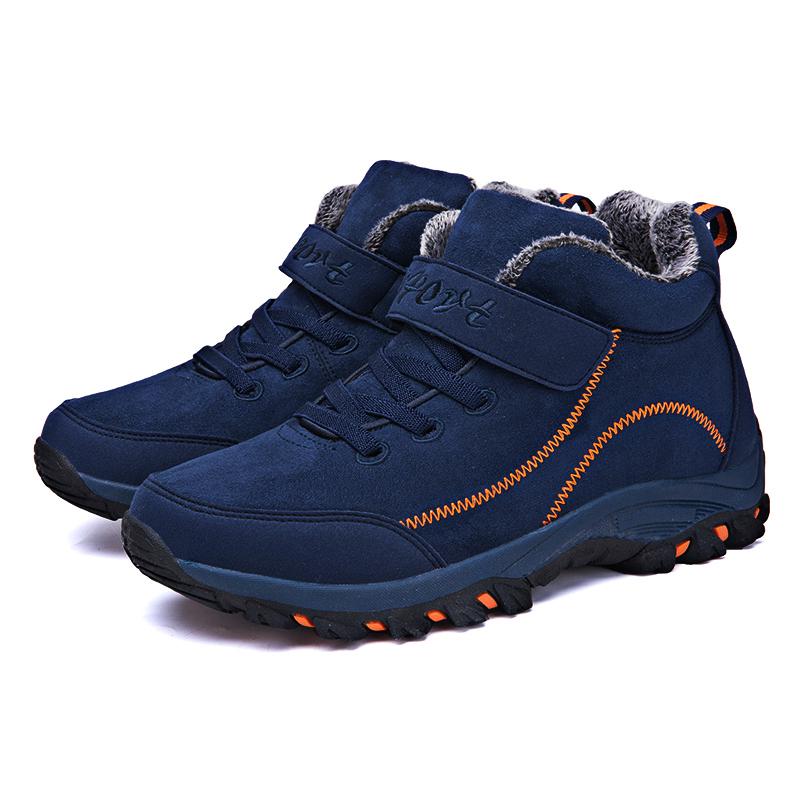 Зимние мужские плюшевые мягкие зимние ботинки плюс теплые уличные ботинки martin для холодной погоды женская модная нескользящая повседневная обувь кроссовки