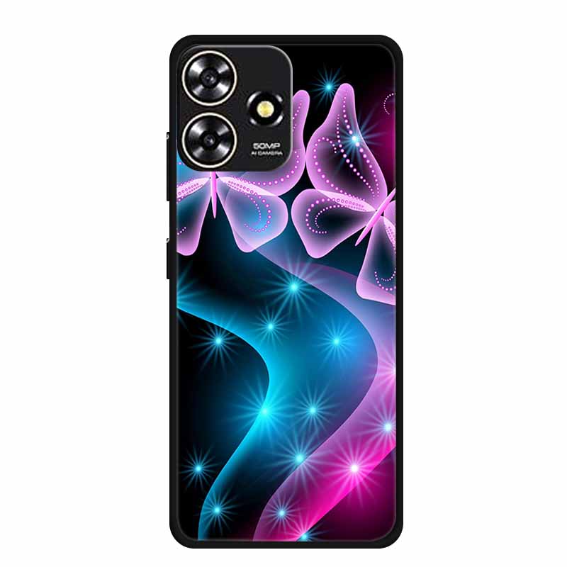 Для ZTE Blade V50 Умные Чехлы Ударопрочный ТПУ Мягкий Силикон Для ZTE Blade V50 Дизайн 4G / A73 4G / Axon 50 Lite Защитные Чехлы
