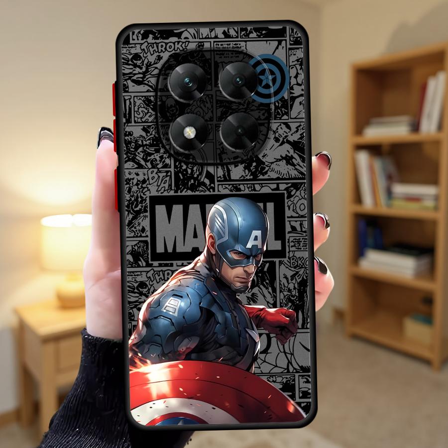 Чехол для телефона Funda для Xiaomi Redmi Note 14 11 14C 9S 12 A4 10 13 Pro Plus 13C Marvel Deadpool Sipiderman