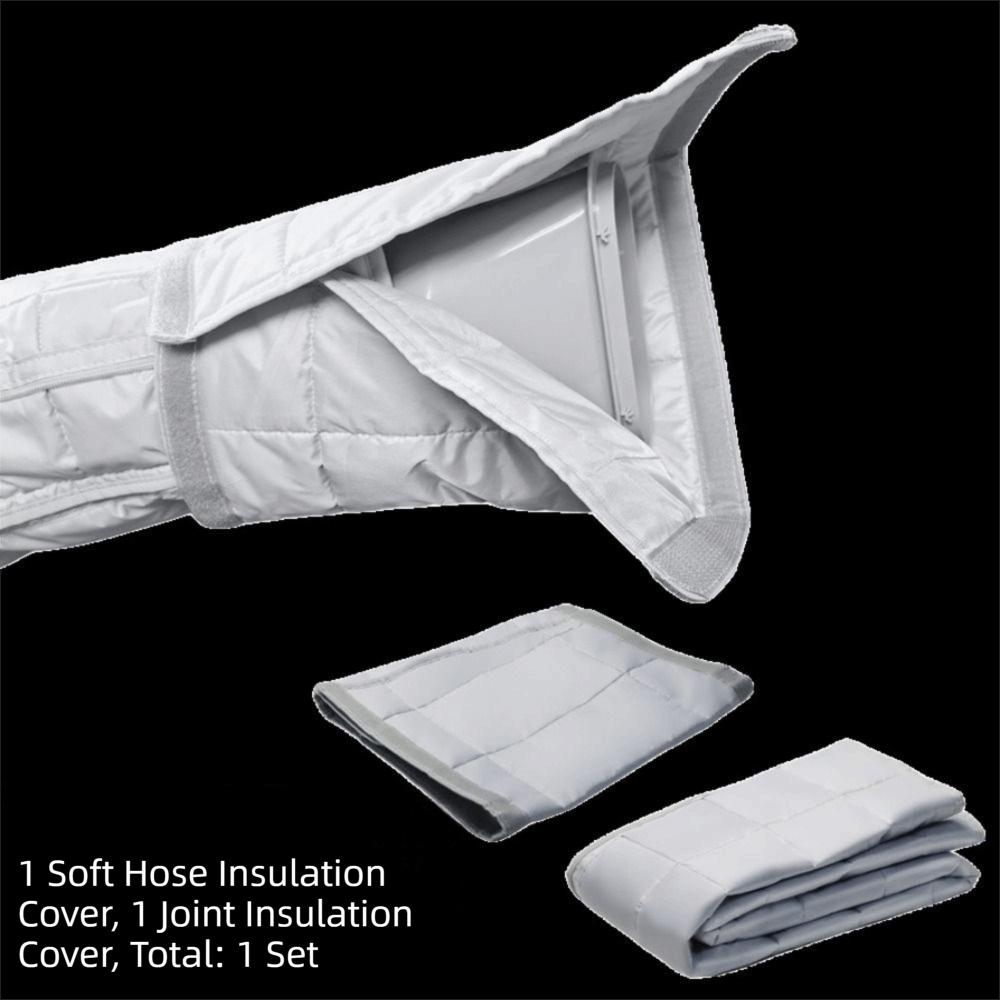 Easy Installation Design Insulated Hoses Duct Cover AC Duct Insulation Wrap  Home Cooling Setup