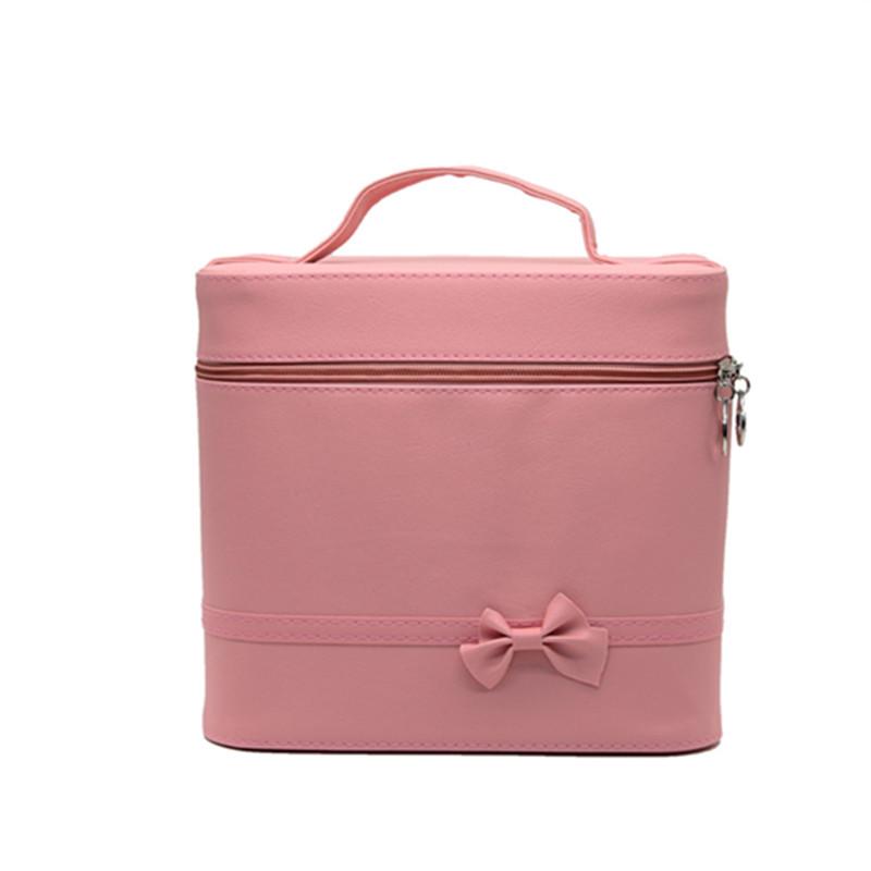 Вместительная летняя женская милая корейская косметичка 2024 года - Многофункциональный органайзер