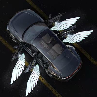 Светодиодная проекция «Крылья ангела» для приветствия на двери автомобиля - Аксессуар для освещения салона и земли