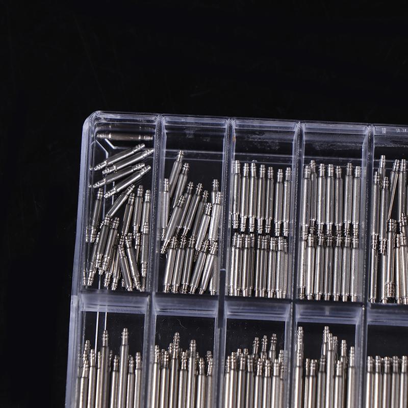 360 шт./компл. 8-25 мм ремешок для часов ремешок заколка звено штифт часовщик ремешок пружинные стержни ремешок звено штифты стальной ремонтный комплект инструменты