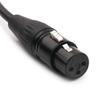 NANYI XLR-F To 3.5mm Mic Cable 0.5m Black