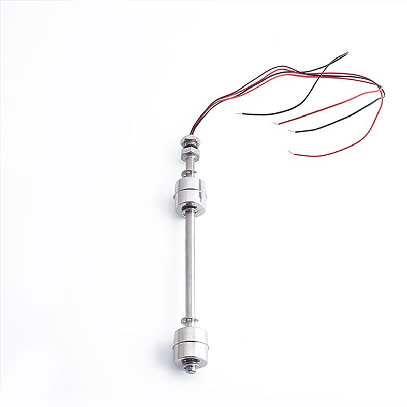 Stainless Steel Double Ball Float Switch Tank Liquid Water Level Flow Sensor