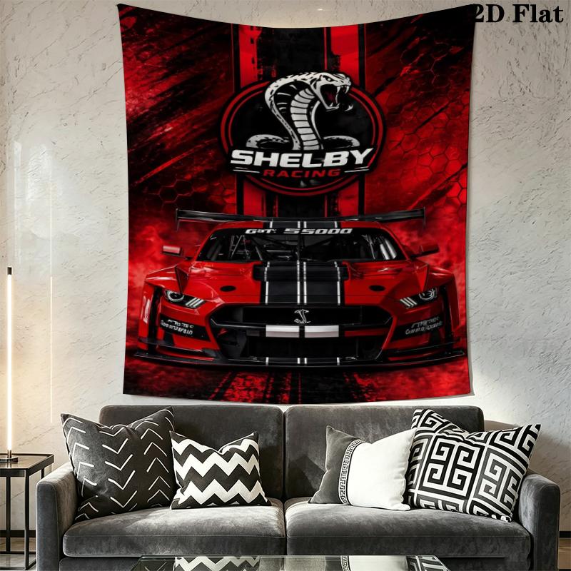 SHELBY Wall Tapestry Aesthetic Wall Hanging Printed Fabric Blanket Decorative Tapestries for Bedroom Living Room Home Decor