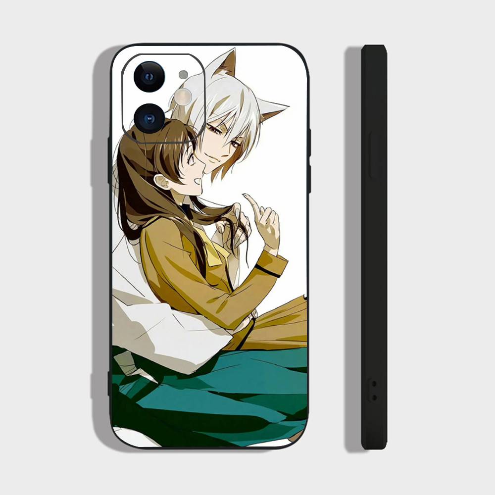 Чехол для телефона K-Kamisama Love Аниме для IPhone 17 Air 16 15 14 13 Pro Max 11 12 Черный Силиконовый Чехол