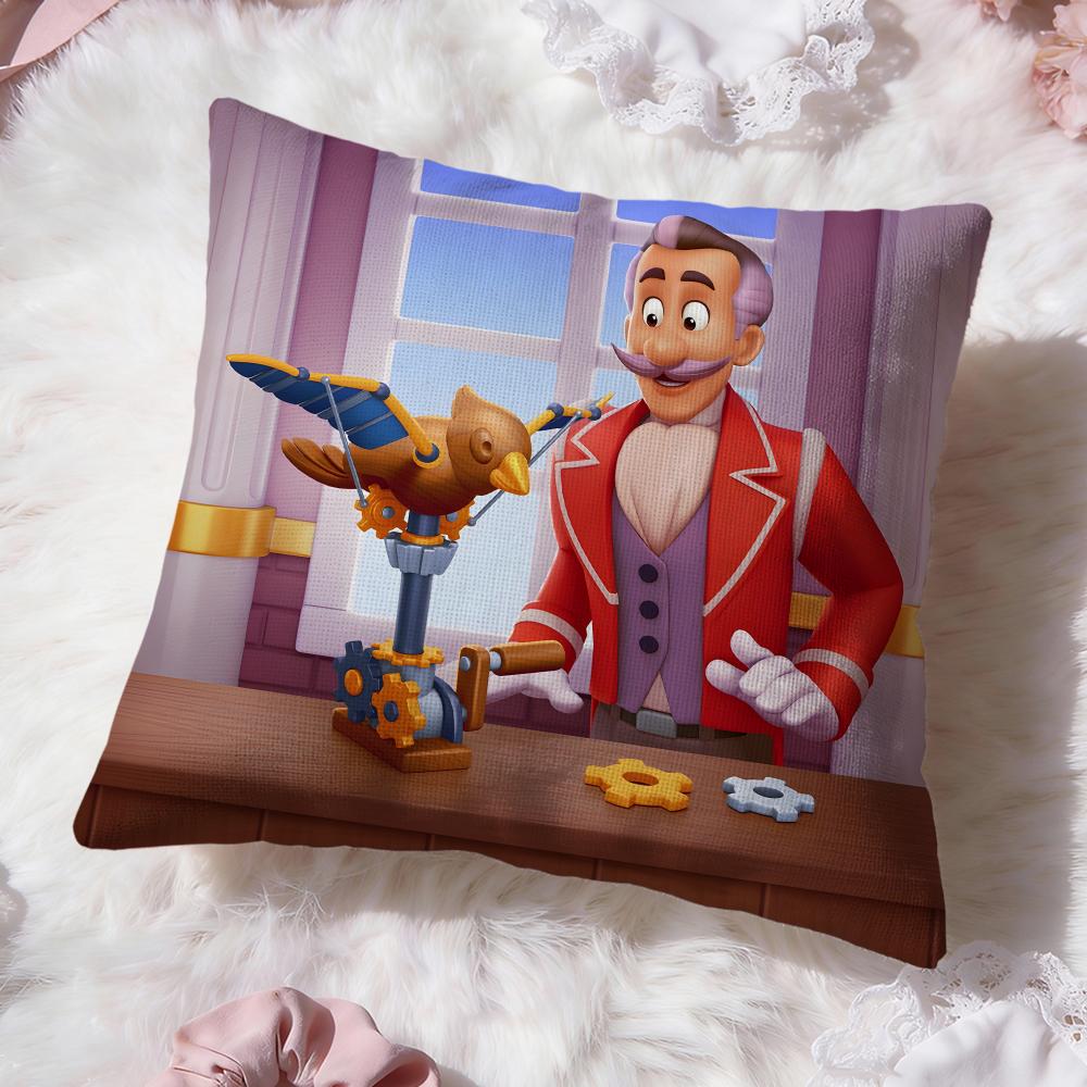 Игровой чехол на подушку Royal Match Премиум-комфорт Двусторонний чехол для подушки - Дизайн «Два в одном» для любой комнаты и салона автомобиля
