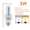 1PCS E27 LED Corn Light Bulbs 3W 5W 7W 9W 12W U Tube Fluorescent Neon Flood Lights 220V 110V Home Lamps 360° Lighting