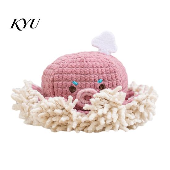 Soft Fabric Toys for Cats Plush Octopus Cat Toy with Catnip, Cute Stuffed Animal, Interactive Catnip Indoor to Pat, Kick, Chew And Bite Play Multiple