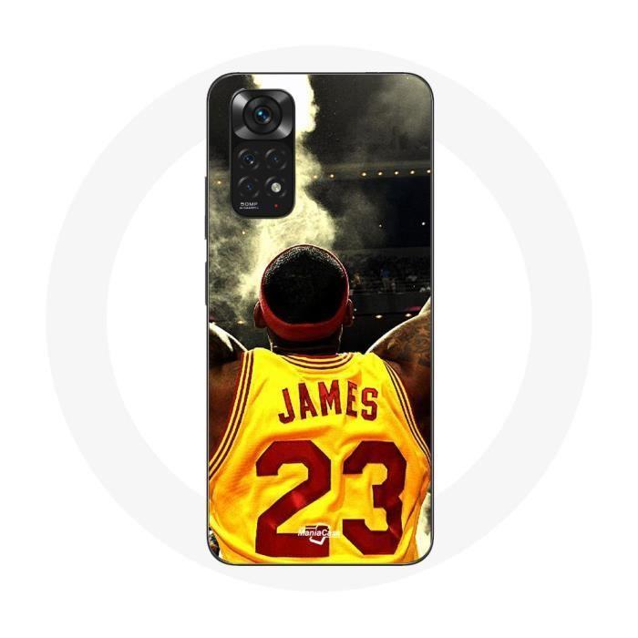 Coque pour Xiaomi Redmi Note 11 4G Lebron James Joueur de Basketball