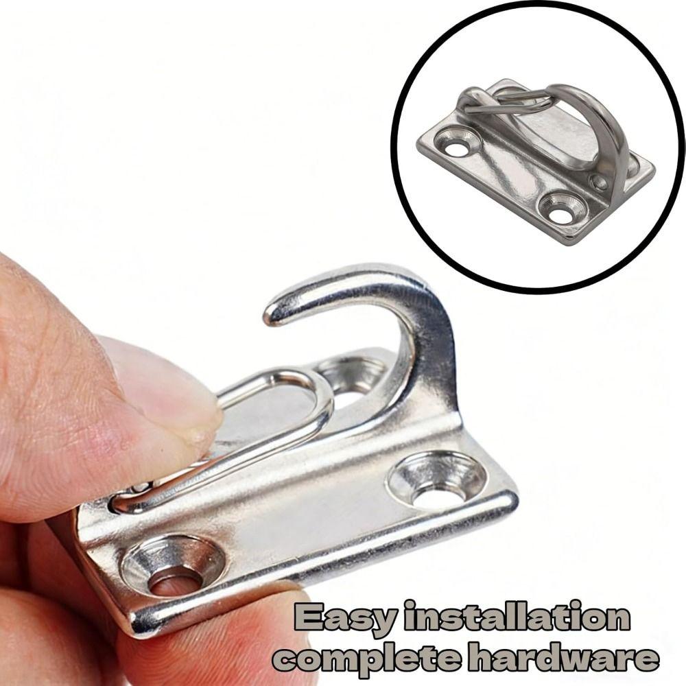 Multi-functional Wall Mount Holder 316 Stainless Steel Dogs Leash Hook Wall Hooks Outdoor