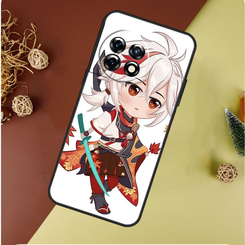 Чехол для телефона Genshin Impact Каэдэхара Казуха для OnePlus 13 13R 12 12R 11 9 10 Pro 8T 9RT 10T 10R Nord 4 CE 2 3 Lite N20 N30