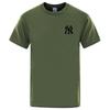 Mens Cotton T Shirt Short Sleeve Round Neck Casual Slim Fit Printed Tee Youth
