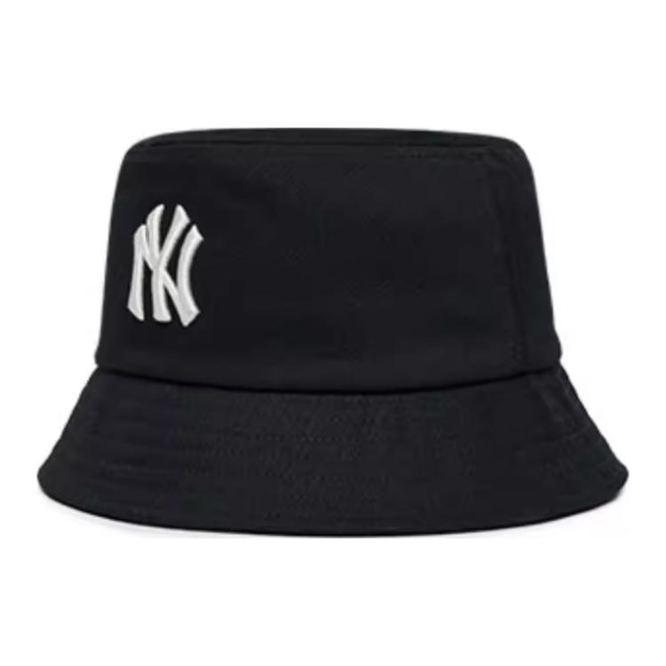MLB Детские хлопковые панамы Детские черные модные 7AHT0662N