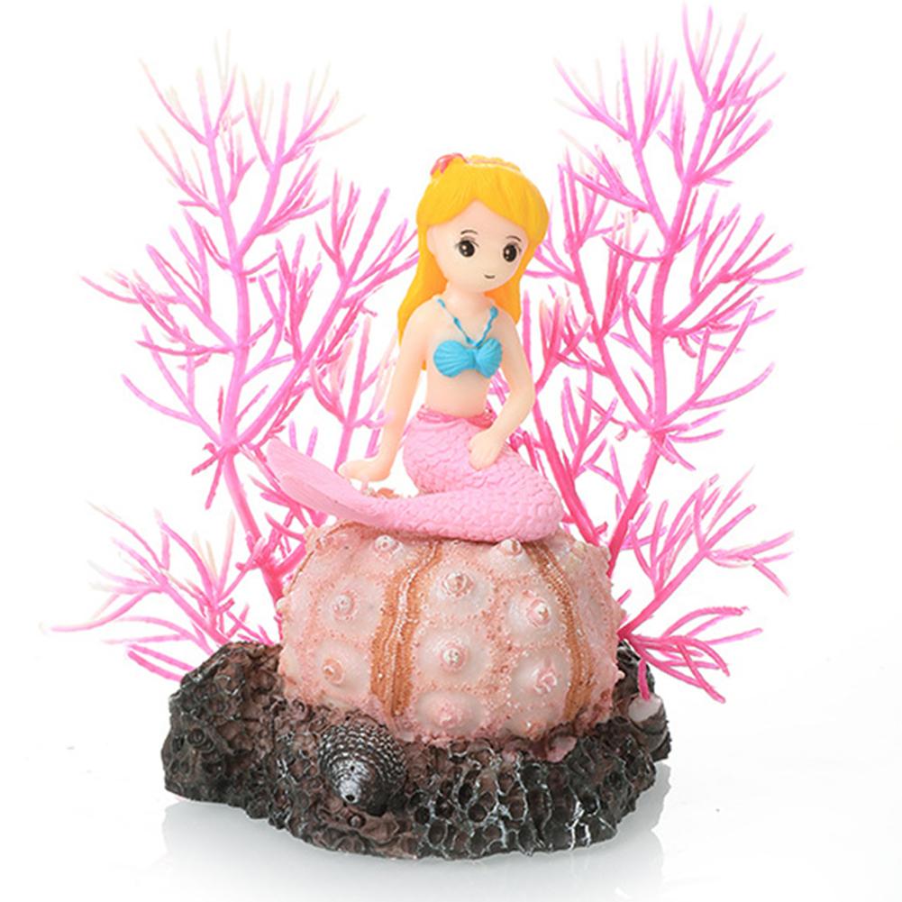 Декорация для аквариума Имитация кораллов Смола Ландшафтные украшения Аксессуары для домашних животных Украшение для аквариума