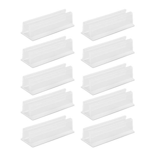 LED Strip Light Clips Wall Mounted Rope Light Clips with Adhesive Waterproof Wall Strip Light Holder for Neon Rope Lights