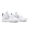 Nike Womens Dunk Low Disrupt 'White Metallic Silver' (women's sizes) White / Metallic Silver / White Skateboard Shoes DJ6226 100
