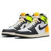 Кроссовки Air Jordan 1 Retro High OG Volt Gold Unisex White University-Gold Black 555088-118