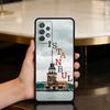 Turkey I-Istanbul S-Scenery Soft Silicone Black Cover Phone Case For Samsung Galaxy A73,A72,A71,A70,A53,A52,A51