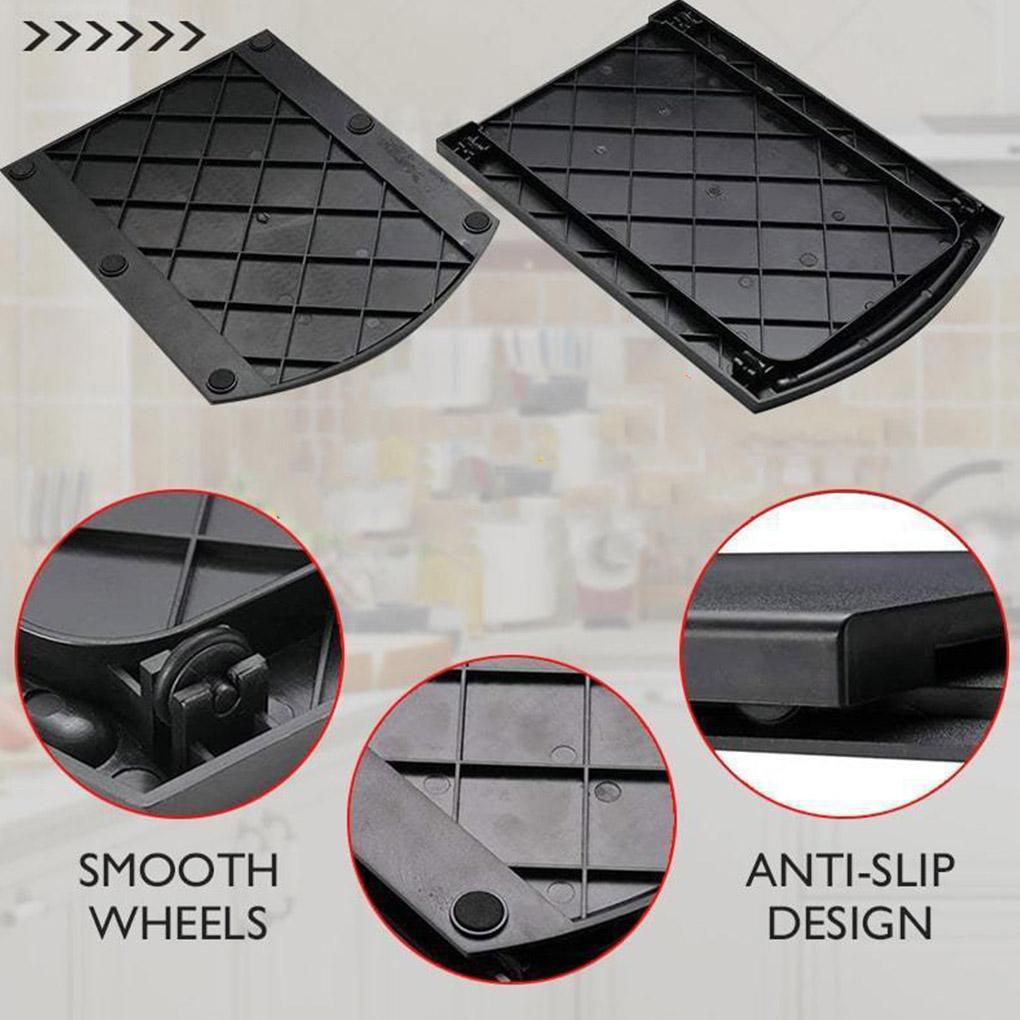 Растягивающийся скользящий коврик для подноса Держатель для перемещения бытовой техники для столешницы Сервировочная основа Кухонная утварь Широкое применение