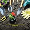 9-piece Complete Garden Tools Set with Storage Bags Outdoor Lightweight Portable Ergonomic Combination Complete Gardening Tools