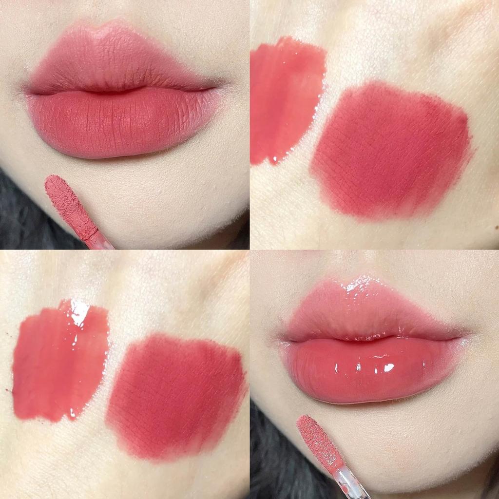 Double Lip Glaze 6 оттенков матовая помада стойкий макияж