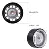 12mm Toy Wheel Rims Hubs Remote Control Offroad Car Modified Kits Wheel Rims 4PCS for 1:10 Car SCX10 Model Vehicle Part