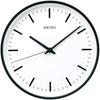 Seiko Clock Wall Clock Black Diameter 265 X 44mm Radio Analog KX309K