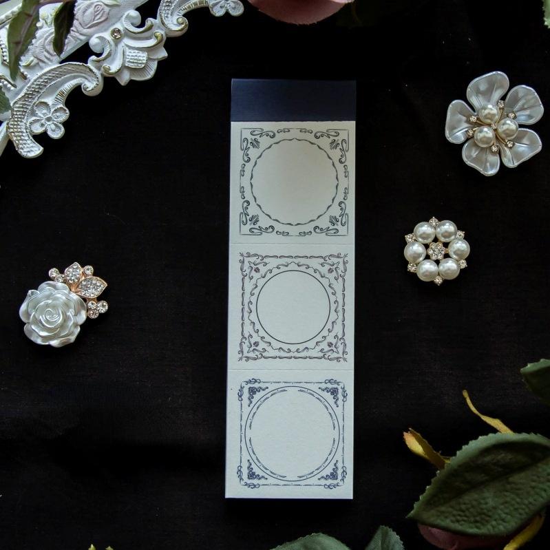 50 листов/лот блокноты для заметок ретро цветок Византии мусорный журнал наклейки для скрапбукинга офисные школьные канцелярские принадлежности