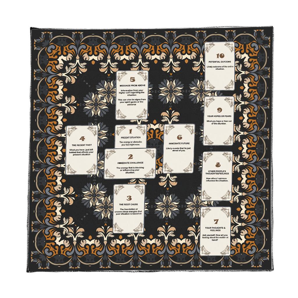 Скатерть для Таро Скатерть для алтаря Скатерть для гадания Скатерть для астрологии Скатерть для карт Габелен Настенное украшение